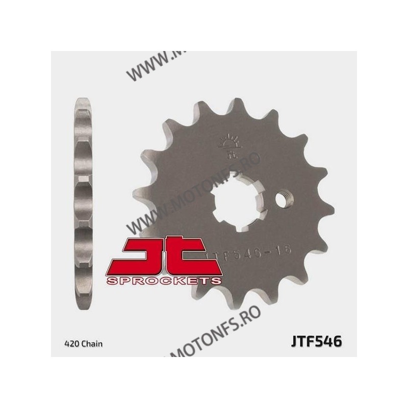 JT - Pinion (fata) JTF546, 13 dinti - KX60/65/85 RM60/65 2003- 105-226-13 / 726.35.44 JT Sprockets JT Sprockets Pinion 21,00 ...