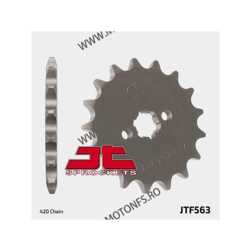 Pinion fata JT JTF 563-11 11T, 420 105-221-11 / 726.22.56 JT Sprockets JT Sprockets Pinion 20,00 lei 20,00 lei 16,81 lei 16,8...