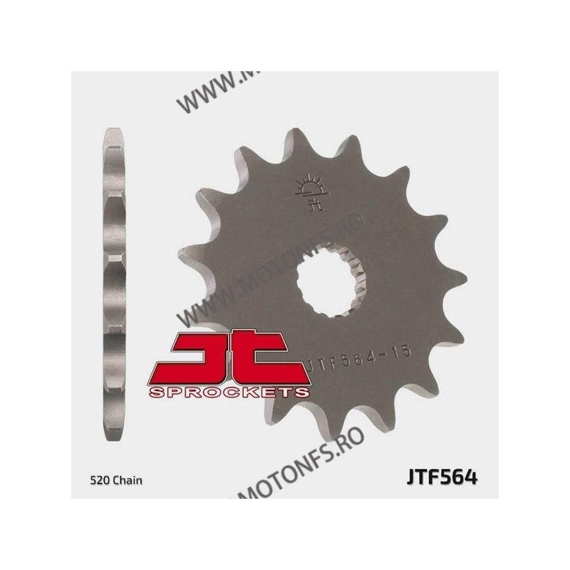 JT - Pinion (fata) JTF564, 13 dinti - YZ125 1987- 102-411-13 / 726.34.45 JT Sprockets JT Sprockets Pinion 50,00 lei 50,00 lei...