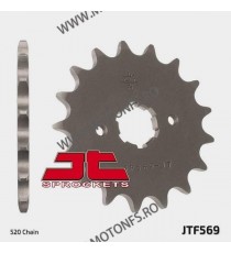 JT - Pinion (fata) JTF569, 15 dinti - KLX250/KX250-1998/KX500-2005 105-427-15 / 726.26.94 JT Sprockets JT Sprockets Pinion 51...