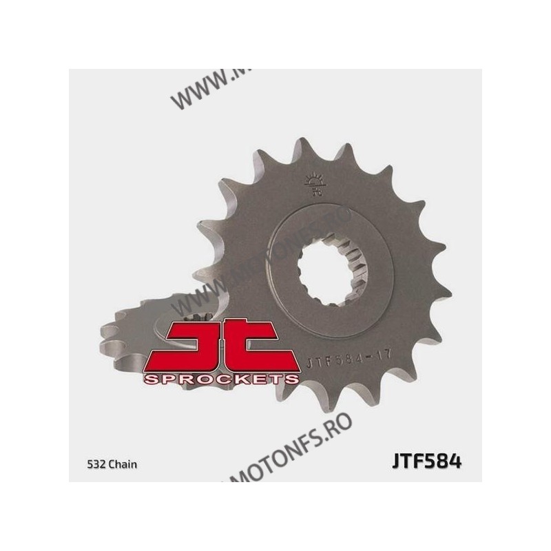 JT - Pinion (fata) JTF584, 16 dinti - FZR1000 1987+1988/YZF750/YZF-R6 102-764-16 / 726.62.73 JT Sprockets JT Sprockets Pinion...