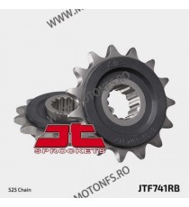Pinion fata JT JTF 741-15RB 15T, 525 rubber cushioned 105-555-15-2 / 726.09.20 JT Sprockets JT Sprockets Pinion 96,00 lei 96,...