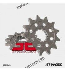 JT - Pinion MX (fata) JTF1443SC, 13 dinti - RMZ450 2013- 100-412-13 / 726.1443-13 JT Sprockets JT Sprockets Pinion 82,00 lei ...
