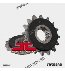 JT - Pinion (fata) JTF333RB (garnitura cauciuc), 16 dinti - VFR750F/CBR900RR/1000RR 101-664-16-2  / 726.47.65 JT Sprockets JT...