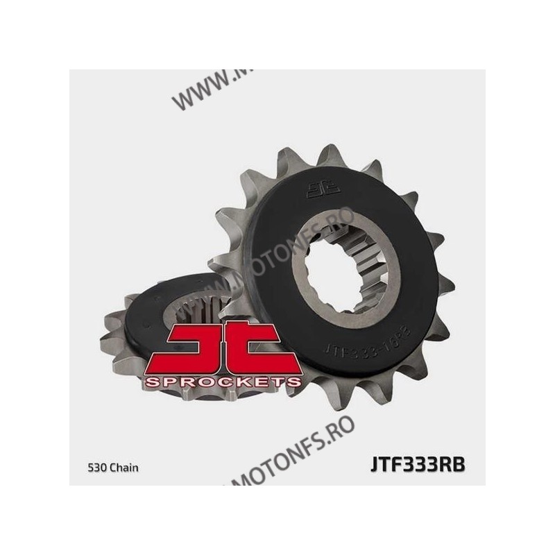 JT - Pinion (fata) JTF333RB (garnitura cauciuc), 16 dinti - VFR750F/CBR900RR/1000RR 101-664-16-2 j / 726.47.65 JT Sprockets J...