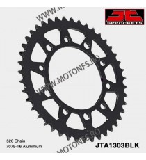 JT - Foaie (spate) Aluminiu JTA1303, 48 dinti -YAMAHA	600	YZF600 R6	1999 - 2002 110-454-48 / 728.1303-48BLK  JT Foi Spate 185...