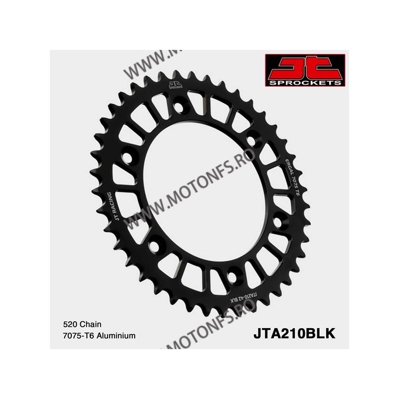 JT - Foaie (spate) Aluminiu JTA210, 47 dinti - CRF150 F	2006 - 110-466-47 / 728.210-47BLK  JT Foi Spate 170,00 lei 170,00 lei...