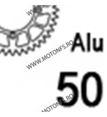 JT - Foaie (spate) Aluminiu JTA251, 50 dinti - WR250 WR250 F YZ250 YZ250 F WR400 F WR426 F WR450 F 110-469-50 / 728.251-50BLK...