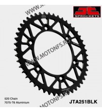 JT - Foaie (spate) Aluminiu JTA251, 51 dinti - CL250 SC YZ250 F WR450 F YZ450 F 110-469-51 / 728.251-51BLK  JT Foi Spate 195,...