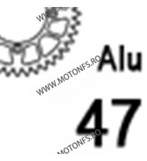 JT - Foaie (spate) Aluminiu JTA460, 47 dinti - KX125 KX250 KX500 110-467-47 / 728.460-47BLK  JT Foi Spate 170,00 lei 170,00 l...