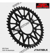 JT - Foaie (spate) Aluminiu JTA478, 44 dinti - ZXR750 ZX-9R 900 110-462-44 / 728.478-44BLK  JT Foi Spate 151,00 lei 151,00 le...