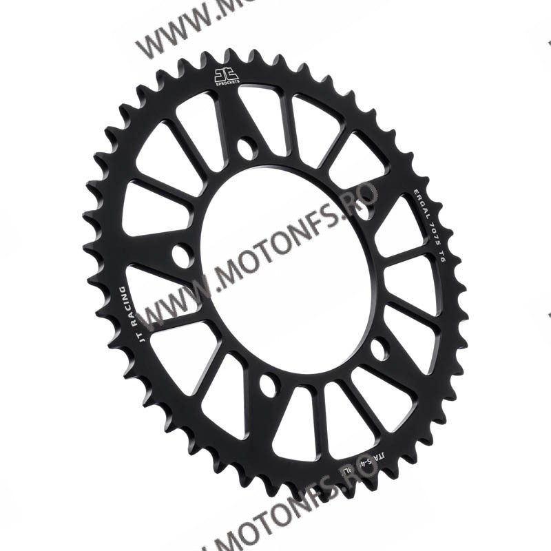 JT - Foaie (spate) Aluminiu JTA75, 45 dinti - BMW S1000 R S1000 RR S1000 XR 110-457-45 / 728.75-45BLK j1 sprox ref7/45  JT Fo...