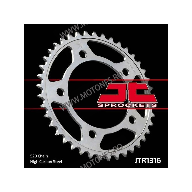 JT - Foaie (spate) JTR1316, 41 dinti - CB500F/X 2013- / CBR500R 2013- 111-454-41	/  727.1316-41 1j  JT Foi Spate 130,00 lei 1...