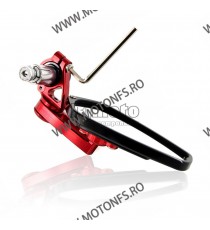 SET 2 OGLINZI CAPETE GHIDON ROSU UNIVERSALE MOTO SCUTER ATV HONDA YAMAHA SUZUKI KAWASAKI DUCATI BMW TRIUMPH 890b  Oglinzi Cap...