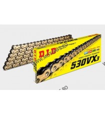 DID - Lant 530VX3 cu 110 zale - [Gold] X-Ring 1-665-110 / 103024110G DID RACING CHAIN DiD Lant 530 452,00 lei 406,80 lei 379,...