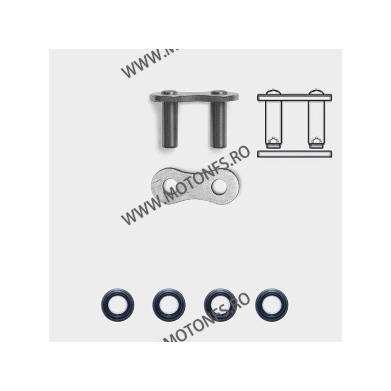 DID - Za de legatura 50ZVM-X ZJ - cu nit D.I.D's ZJ Semi-press Fit Type Rivet Connecting Link 1-654-004 / 103076ZJ DID RACING... DID - Za de legatura 50ZVM-X ZJ - cu nit D.I.D's ZJ Semi-press Fit Type Rivet Connecting Link 1-654-004 / 103076ZJ DID RACING...