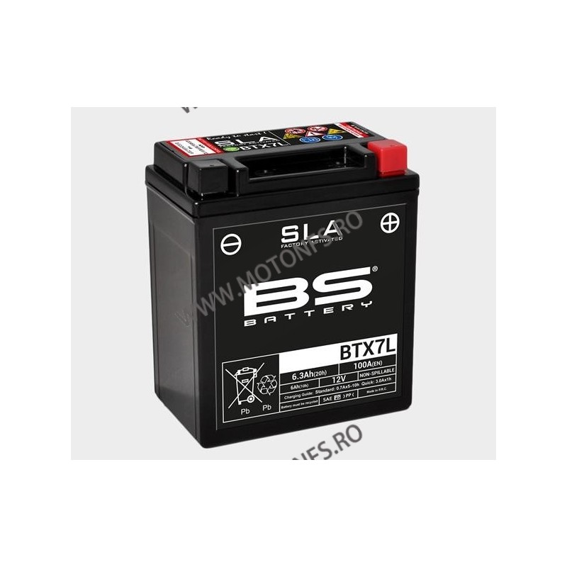 BTX7L-BS Baterie fara intretinere BS-BATTERY (YTX7L-BS) 700.300620/ 297-324 BS BATTERY BS BATTERY 166,00 lei 149,40 lei 139,5...