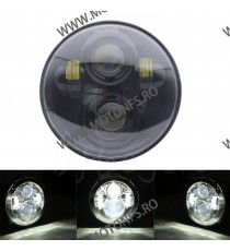 FAR 5.75 (INCH) LED Universal Omologat E9 Cafe Racer Chopper, Bobber HARLEY DAVIDSON ms575r001b  Faruri Moto Universale 260,0...