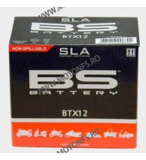 BTX12-BS Baterie fara intretinere BS-BATTERY (YTX12-BS) 700.300603 / 297-341 BS BATTERY BS BATTERY 353,00 lei 317,70 lei 296,...