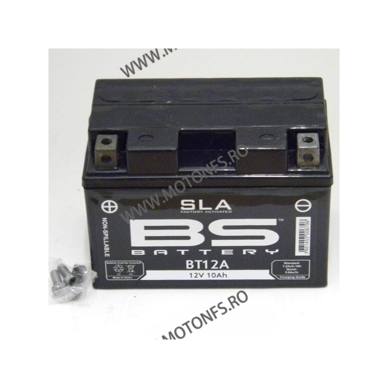 BT12A-BS Baterie fara intretinere BS-BATTERY (YT12A-BS) 700.300602 / 297-643 BS BATTERY BS BATTERY 335,66 lei 302,10 lei 282,...