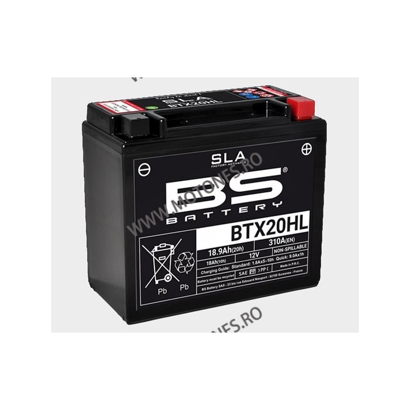BTX20L-BS Baterie fara intretinere BS-BATTERY (YTX20L-BS) 700.300610 /  297-347 BS BATTERY BS BATTERY 561,00 lei 504,90 lei 4...