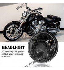 FAR 5.75 (INCH) LED Universal Omologat E9 Cafe Racer Chopper, Bobber HARLEY DAVIDSON 057b  Faruri Moto Universale 295,00 lei ...