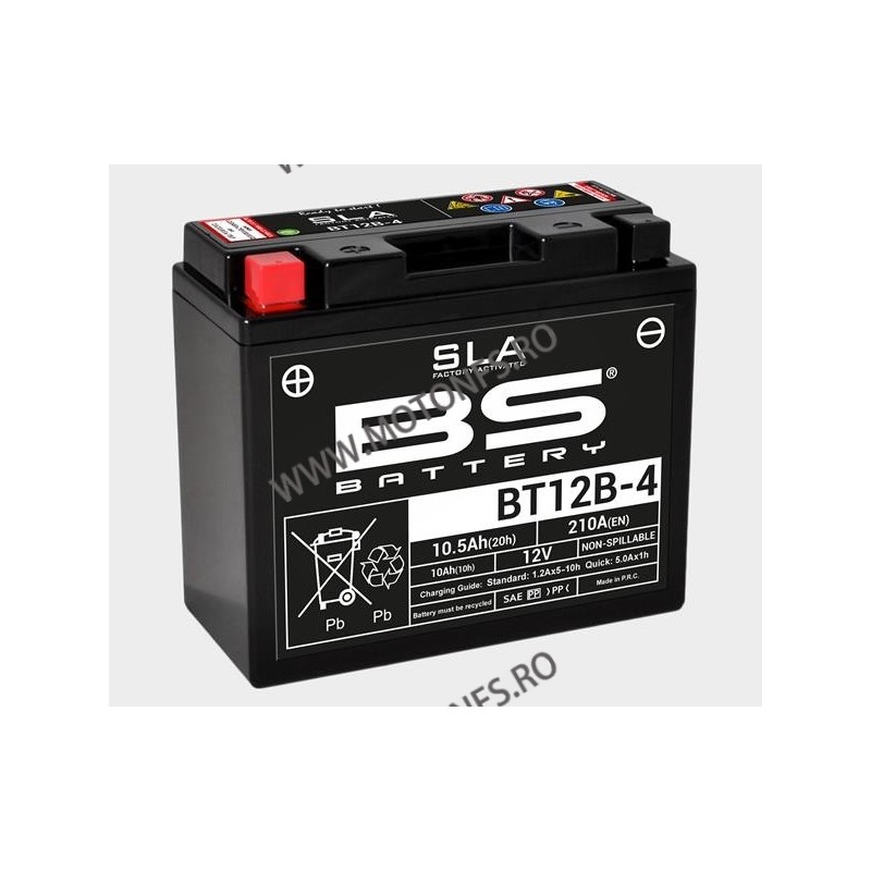 BT12B-BS Baterie fara intretinere BS-BATTERY (YT12B-BS) 700.300628 / 297-642 BS BATTERY BS BATTERY 311,00 lei 279,90 lei 261,...