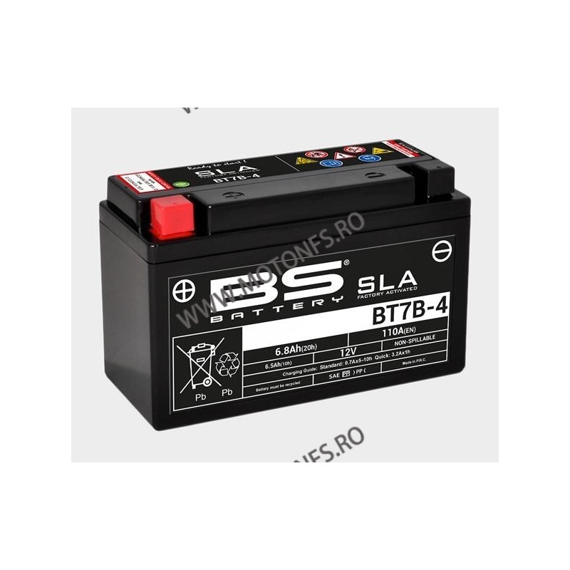 BT7B-BS Baterie fara intretinere BS-BATTERY (YT7B-BS) 700.300626 / 297-621 BS BATTERY BS BATTERY 229,00 lei 206,10 lei 192,44...