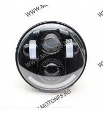 FAR 5.75 (INCH) LED Universal Omologat E9 Cafe Racer Chopper, Bobber HARLEY DAVIDSON ms575r03b  Faruri Moto Universale 280,00...