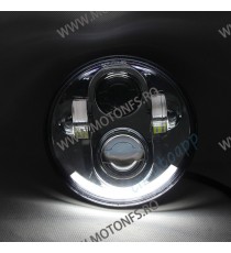FAR 5.75 (INCH) LED Universal Omologat E9 Cafe Racer Chopper, Bobber HARLEY DAVIDSON ms575r03b  Faruri Moto Universale 280,00...