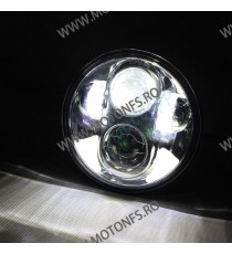 FAR 5.75 (INCH) LED Omologat E9  Cafe Racer Chopper, Bobber HARLEY DAVIDSON ms575r02b  Faruri Moto Universale 280,00 lei 280,...