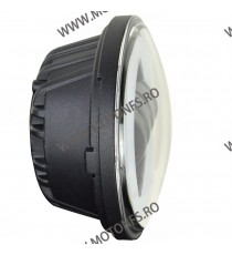 4.5 INCH 2Bucati PROIECTOARE CEATA LED Omologat E9 Cafe Racer Chopper, Bobber HARLEY DAVIDSON MS-FG30B-1  Faruri Moto Univers...