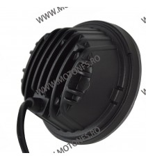 4.5 INCH 2Bucati PROIECTOARE CEATA LED Omologat E9 Cafe Racer Chopper, Bobber HARLEY DAVIDSON MS-FG30B-1  Faruri Moto Univers...