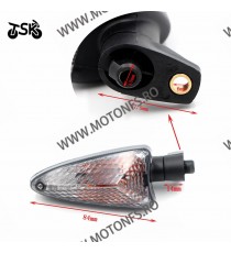 SET 2BUC SEMNALE FATA PE BEC BMW S1000RR R1200 K1200 K1300 APRILIA RS4 125  SL 750 ShiverSTANGA DREAPTA COD2020201 COD2020201...