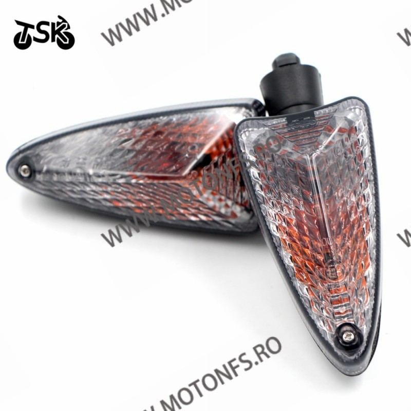 SET 2BUC SEMNALE FATA PE BEC BMW S1000RR R1200 K1200 K1300 APRILIA RS4 125  SL 750 ShiverSTANGA DREAPTA COD2020201 COD2020201...