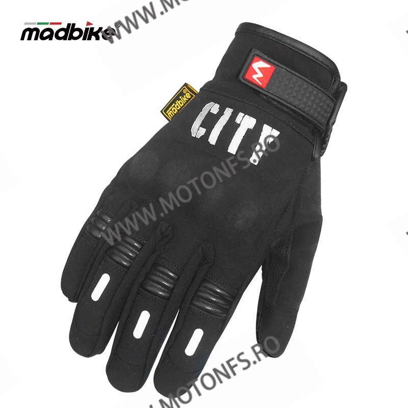 MADBIKE City Manusi vara Moto motociclete, motocross, scuter, Negru MB007  Manusi Diverse 120,00 lei 99,00 lei 100,84 lei 83,...