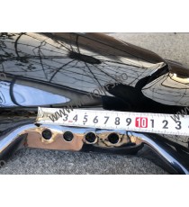 Parbriz universal fumuriu Suportii Lungimea 16CM Pt Ghidon 22mm/ 25mm/ 28mm moto naked Street Bike XA-0189 XA-0189  Parbriz u...