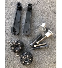 CBR1000RR 2008 2009 2010 2011 2012 2013 2014 2015 2016 Honda Buloane Protectie Carena Crash Pad-uri ARASHI CNC Culori Gri CHY...