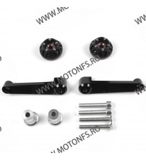 CBR1000RR 2008 2009 2010 2011 2012 2013 2014 2015 2016 Honda Buloane Protectie Carena Crash Pad-uri ARASHI CNC Culori Gri CHY...