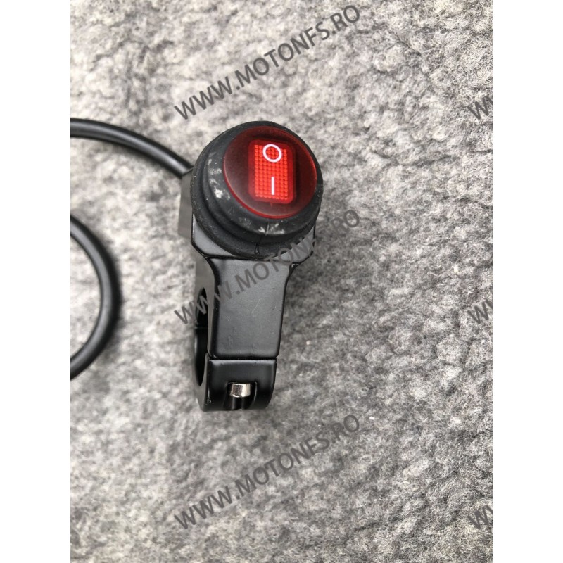 buton On / Off / avarii / Comutator / întrerupator / lumini / 3 Fir ghidon 22mm Material Din Aluminiu waterproof Comenzi Moto... buton On / Off / avarii / Comutator / întrerupator / lumini / 3 Fir ghidon 22mm Material Din Aluminiu waterproof Comenzi Moto...