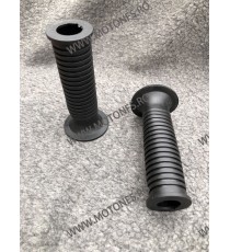 25mm Set 2 Mansoane Cafe Racer Harley-Davidson Cruiser Chopper Negre ( Replica Masoane BMW ) YBC1C  Mansoane Ghidon 22mm & 25...