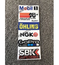 Set Autocolant / Stickere Pentru Moto ATV MOBIL OHLINS NGK GOPRO SBK MOY31  Autocolant / Stikare Carena 15,00 lei 15,00 lei 1...