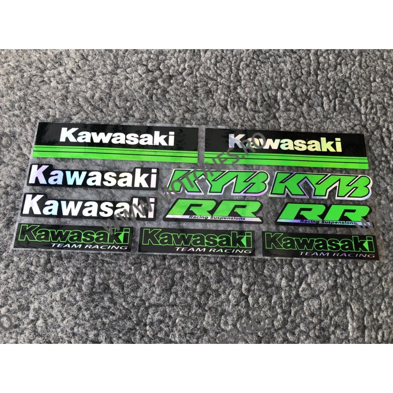 Set Autocolant / Stickere Pentru Carena Moto KAWASAKI KYB RR TEAM RACING E4GHS  Autocolant / Stikare Carena 15,00 lei 15,00 l...
