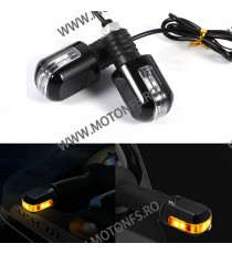 Set 2 Buc Semnale semnalizatoare moto LED lumini capete ghidon B71ZC B71ZC  Capete De Ghidon Universale 65,00 lei 65,00 lei 5...