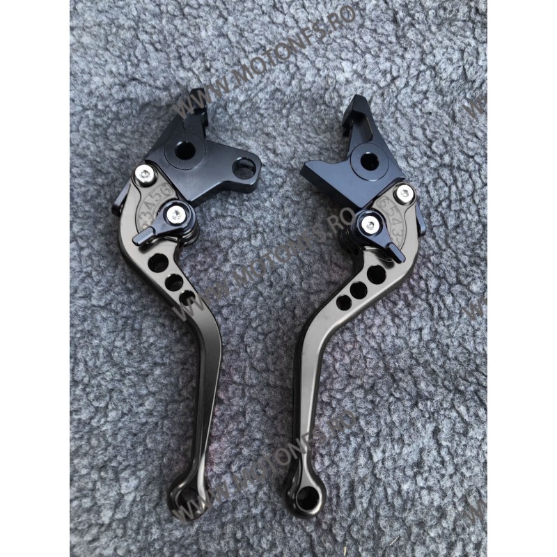 KAWASAKI ZX7R ZX9 ZX1100 ZRX1100 ZZR1200 SUZUKI VL 1500 Triumph TIGER 1200 Intruder Manete Scurte Ambreiaj Frana Classic MSCO...