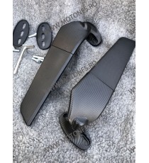 Set 2 Bucati Oglinzi Geam 156mm x 55 mm Adjustable CNC Universale Pentru Motocicleta Carene Yamaha Honda Kawasaki Suzuki BMW ...