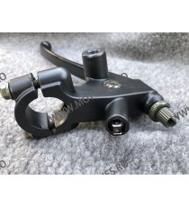 22MM Maneta Ambreiaj cu prindere ghidon ＋Suport Oglinda Partea Stanga + Senzor Contact 5ZAA 5ZAA  Maneta Cu Prindere Ghidon 4...