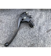 22MM Maneta Ambreiaj cu prindere ghidon ＋Suport Oglinda Partea Stanga + Senzor Contact 5ZAA 5ZAA  Maneta Cu Prindere Ghidon 4...