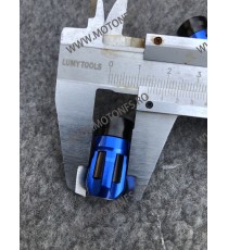 Set 2 capace ventil valva roti jante auto moto Air Valve Cap Albastru Filet M8 29DQA 29DQA  Valve Anvelope 18,00 lei 18,00 le...