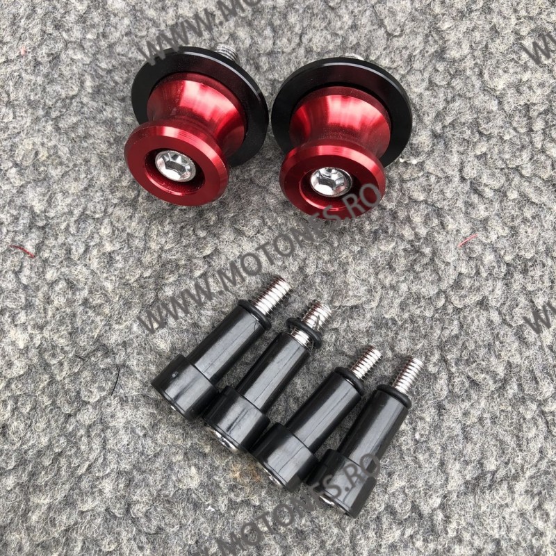Kit M6 M8 M10 SURUBURI BASCULA PENTRU STANDER ROSU UNIVERSAL HONDA SUZUKI KAWASAKI YAMAHA DUCATI APRILIA BMW PAI28  Suruburi ...
